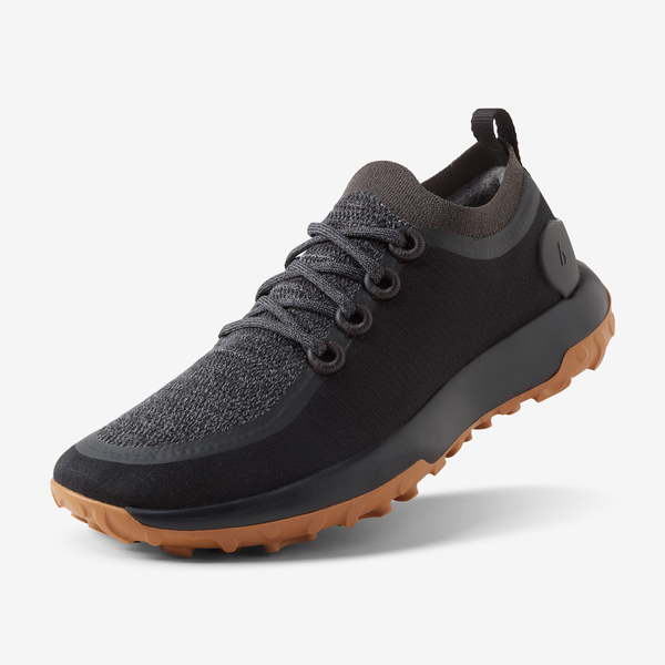 All black trail running shoes best sale