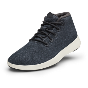 Men s Wool Runner up Mizzles Natural Black Natural White Sole Size EU 41