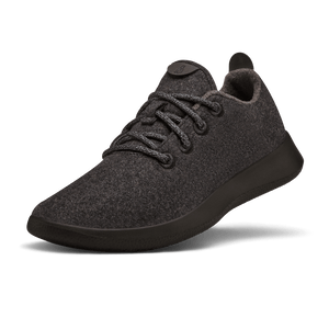 Women s Wool Runners Natural Black Black Sole Size EU 35